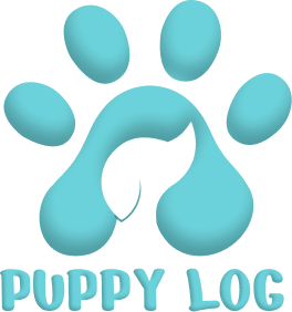 Logo with blue